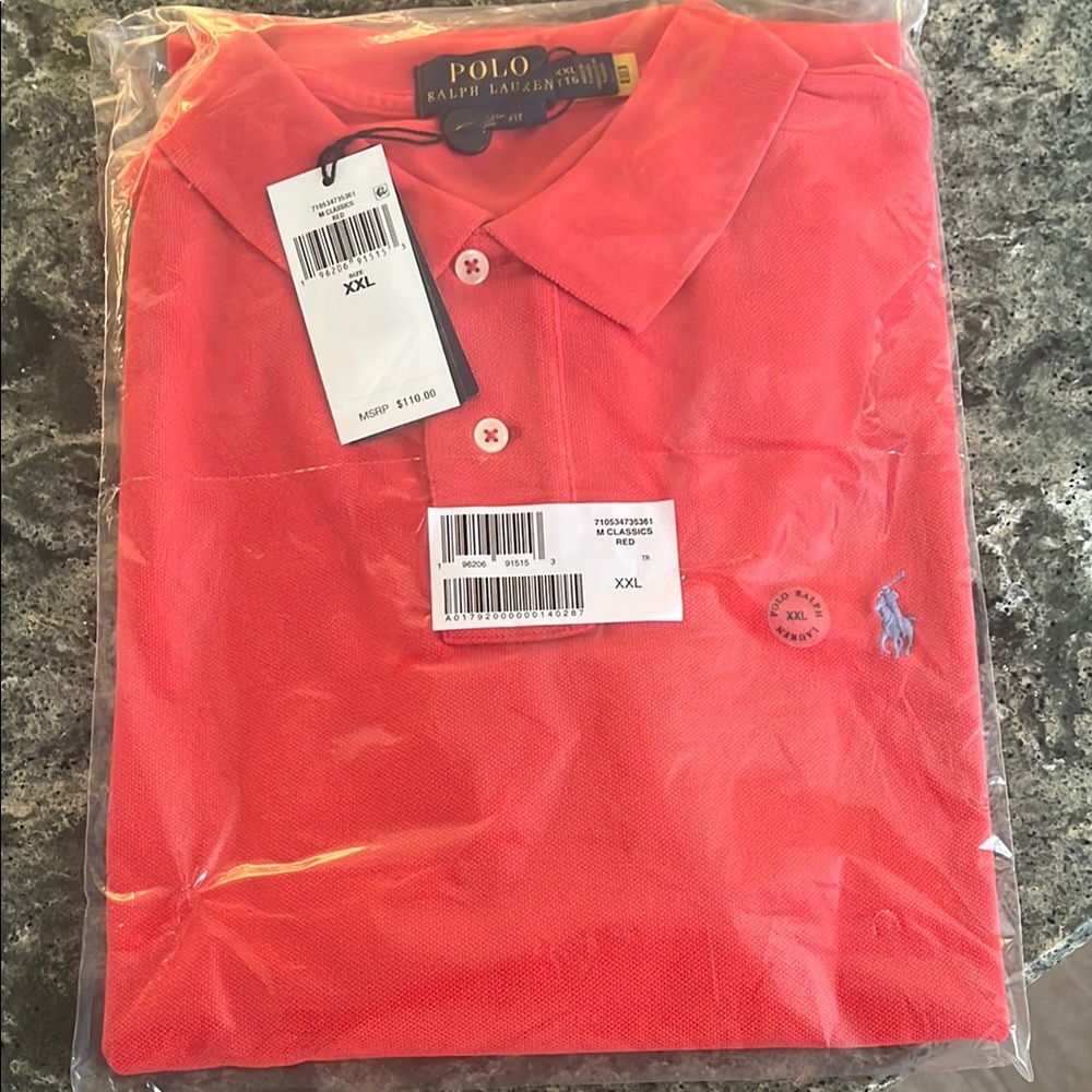 Polo RL mens short sleeved shirt NWT
